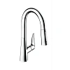 Смеситель для кухни Hansgrohe 160, с вытяжным душем, 2jet 73850000, хром