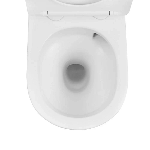 Унитаз подвесной ABBER Bequem AC1100TMW белый матовый, безободковый, смыв торнадо Унитаз подвесной ABBER Bequem AC1100TMW белый матовый, безободковый, смыв торнадо