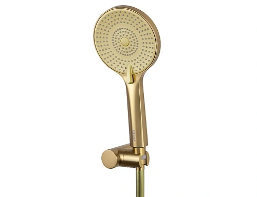 Смеситель для ванны Kaiser Serio 05377-3 с термостатом Шлифованное золото Смеситель для ванны Kaiser Serio 05377-3 с термостатом Шлифованное золото