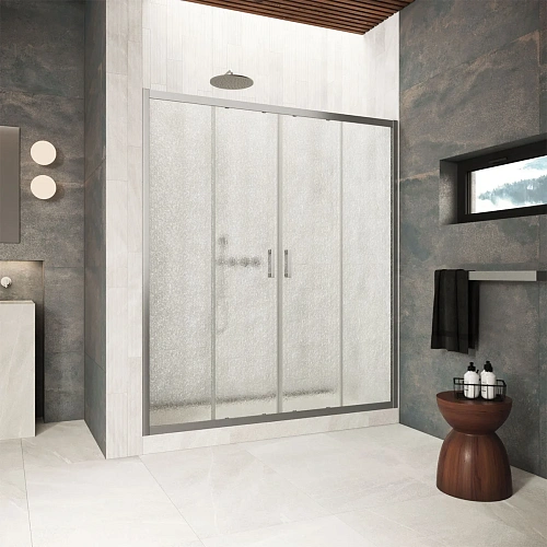 Душевая дверь Vegas-glass Z2P Protec 180 11 02 1800 мм, профиль оружейная сталь, стекло шиншилла Душевая дверь Vegas-glass Z2P Protec 180 11 02 1800 мм, профиль оружейная сталь, стекло шиншилла