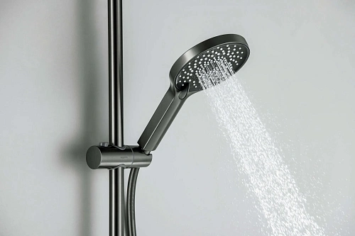 Душевой гарнитур Aquatek Лугано AQ2022BGM оружейная сталь Душевой гарнитур Aquatek Лугано AQ2022BGM оружейная сталь