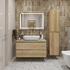 Картинка анонса товара «тумба со столешницей и раковиной belbagno kraft 100 kraft100rnn-kepmco-1346-set подвесная kraft100rnn-kepmco-1346-set»