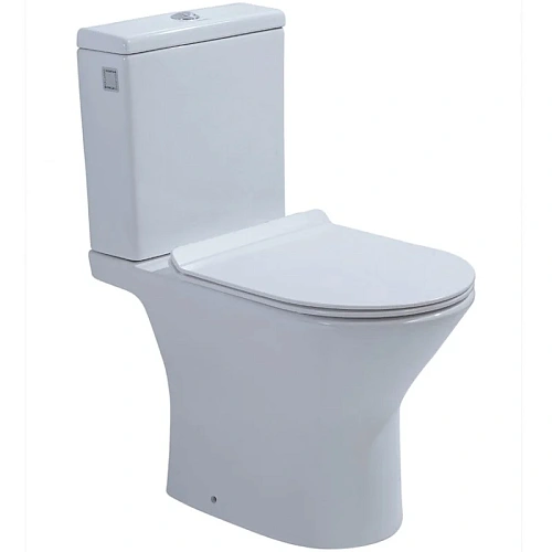 Унитаз напольный Orans Ceramic WM-9902 безободковый с микролифтом 9902WM Унитаз напольный Orans Ceramic WM-9902 безободковый с микролифтом 9902WM