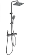 Душевая система Wonzon & Woghand с термостатом, темный графит (WW-B4129-BGG) Душевая система Wonzon & Woghand с термостатом, темный графит (WW-B4129-BGG)