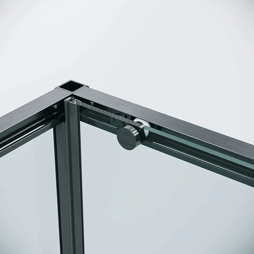 Боковая стенка GROSSMAN Galaxy 200.K33.01.80.42.00 (80x195) графит сатин, стекло прозрачное Боковая стенка GROSSMAN Galaxy 200.K33.01.80.42.00 (80x195) графит сатин, стекло прозрачное