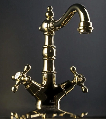 Смеситель для раковины Boheme TRADIZIONALE ORO 292-Ceramic Смеситель для раковины Boheme TRADIZIONALE ORO 292-Ceramic