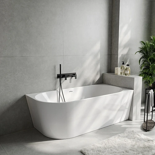 Акриловая ванна ABBER AB9502-1.4 R белая Акриловая ванна ABBER AB9502-1.4 R белая