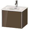 Картинка анонса товара «тумба под раковину duravit xsquare xs422106161 подвесная 51 см коричнево-оливковый глянцевый»