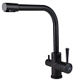 Смеситель для кухни Kaiser Merkur 26044-12 Black SandBeige черный мрамор под фильтр Смеситель для кухни Kaiser Merkur 26044-12 Black SandBeige черный мрамор под фильтр