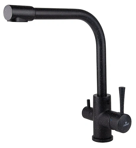 Смеситель для кухни Kaiser Merkur 26044-12 Black SandBeige черный мрамор под фильтр Смеситель для кухни Kaiser Merkur 26044-12 Black SandBeige черный мрамор под фильтр