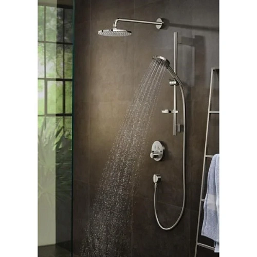 Душевой гарнитур Hansgrohe Raindance Select S 120 3jet P 27654000 Душевой гарнитур Hansgrohe Raindance Select S 120 3jet P 27654000