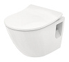 Картинка анонса товара «унитаз подвесной toto nc cw762yбез сиденья, безободковый, tornado flush, cefiontect, цвет: белый»
