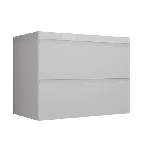 Тумба под раковину Style Line Манхэттен 80 см ЛС-00002359 подвесная, белый матовый Тумба под раковину Style Line Манхэттен 80 см ЛС-00002359 подвесная, белый матовый