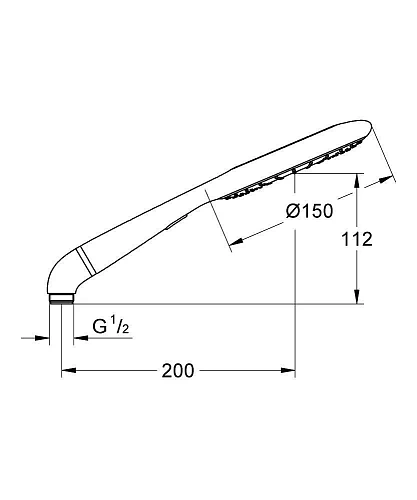 Душевая лейка GROHE Rainshower Icon (2 режима), белая луна/зеленый (27276LS0) Душевая лейка GROHE Rainshower Icon (2 режима), белая луна/зеленый (27276LS0)