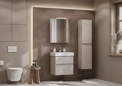 Зеркальный шкаф Roca Oleta 60 левый, капучино, A857645515 Зеркальный шкаф Roca Oleta 60 левый, капучино, A857645515