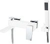 Смеситель для ванны Boheme 143-WCR.2 White Chrome.2 Смеситель для ванны Boheme 143-WCR.2 White Chrome.2
