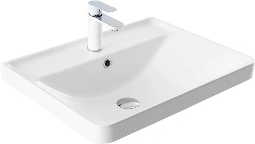 Раковина Aquanet Ирис-Т 60 00346264 белая Раковина Aquanet Ирис-Т 60 00346264 белая