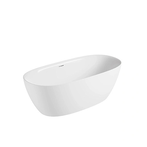 Акриловая ванна Vincea VBT-708-1700 1700x800x585, белая, щелевой перелив, слив белый Акриловая ванна Vincea VBT-708-1700 1700x800x585, белая, щелевой перелив, слив белый