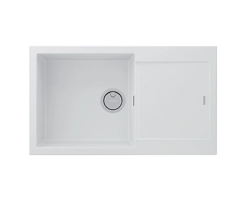Кухонная мойка Paulmark EXTENSIO 86 PM988650-WH, WHITE, 860х500 мм Кухонная мойка Paulmark EXTENSIO 86 PM988650-WH, WHITE, 860х500 мм