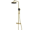 Душевая система Vincea Rim VSFS-2RM1BG с изливом, брашированное золото Душевая система Vincea Rim VSFS-2RM1BG с изливом, брашированное золото