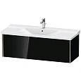 Тумба под раковину Duravit XVIU XV40180B140 подвесная 121 см черный глянцевый Тумба под раковину Duravit XVIU XV40180B140 подвесная 121 см черный глянцевый