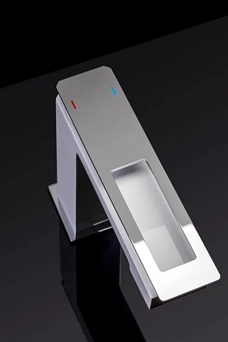 Смеситель для раковины Boheme WhiteChrome 141-WCR Смеситель для раковины Boheme WhiteChrome 141-WCR