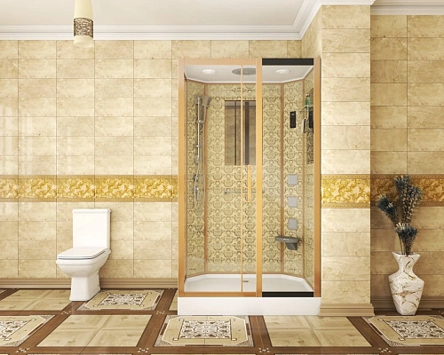 Душевая кабина Niagara Luxe NG-7711GR (900x1200х2150) низкий поддон стенки золото Душевая кабина Niagara Luxe NG-7711GR (900x1200х2150) низкий поддон стенки золото