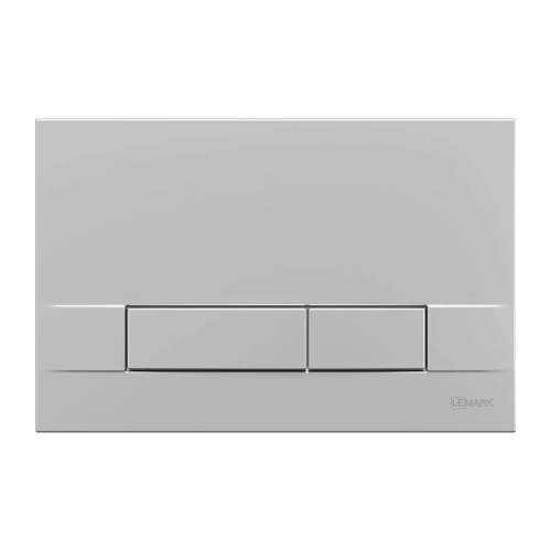 Клавиша смыва Lemark BIT механическая, хром матовый 9803007 Клавиша смыва Lemark BIT механическая, хром матовый 9803007