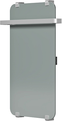 Полотенцесушитель электрический Allen Brau Infinity 80x44 00325643 с рейлингом 2.0 и креплением, серебро брашированное Полотенцесушитель электрический Allen Brau Infinity 80x44 00325643 с рейлингом 2.0 и креплением, серебро брашированное