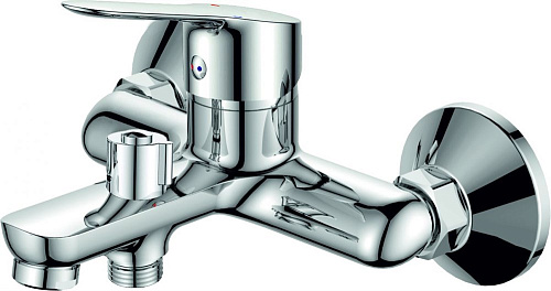 Смеситель для ванны Rush Crete CR3535-44 хром Смеситель для ванны Rush Crete CR3535-44 хром