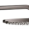 Верхний душ GROHE Rainshower (26066A00) с кронштейном, темный графит глянец Верхний душ GROHE Rainshower (26066A00) с кронштейном, темный графит глянец