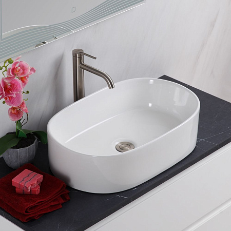 Раковина BelBagno BB1048 550x350 белый Раковина BelBagno BB1048 550x350 белый