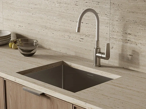 Смеситель для кухни Cersanit MODUO 68232 белый Смеситель для кухни Cersanit MODUO 68232 белый