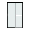Картинка анонса товара «душевая дверь grossman style 100.k33.05.100.21.00 (100x195) черный матовый, стекло прозрачное»