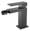 Картинка анонса товара «смеситель для биде boheme qubic shinny gun metal 476-sgm»