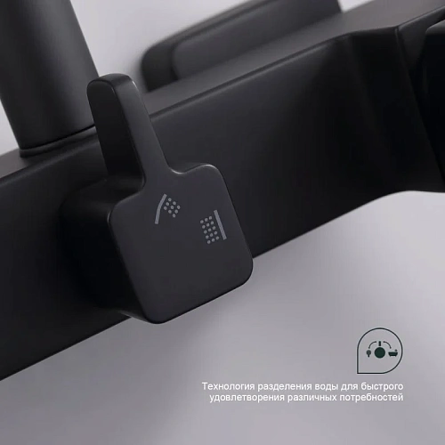 Душевая система Splenka S01.24.06, черный Душевая система Splenka S01.24.06, черный