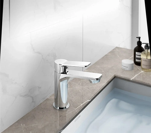 Смеситель для раковины хром RUSH Haiti (HA1935-11) Смеситель для раковины хром RUSH Haiti (HA1935-11)