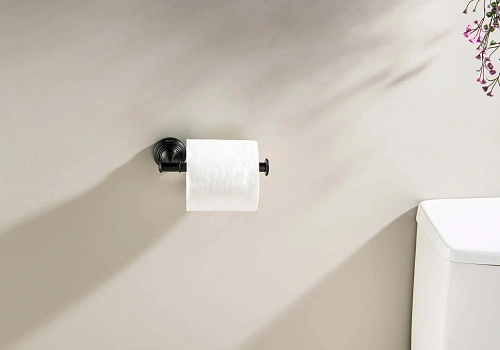 Держатель туалетной бумаги Aquatek КЛАССИК AQ4508MB черный матовый Держатель туалетной бумаги Aquatek КЛАССИК AQ4508MB черный матовый