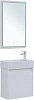 Комплект мебели Aquanet Nova Lite 50 белый глянец (с дверецей) 00302531