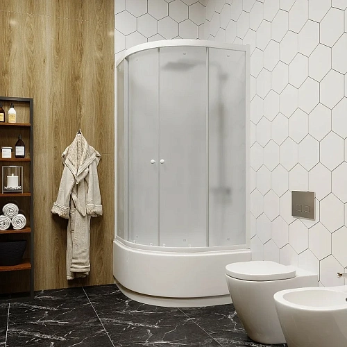 Душевой уголок Parly ZF90 с поддоном Душевой уголок Parly ZF90 с поддоном