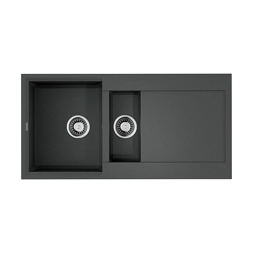 Кухонная мойка Omoikiri Sakaime 100-2-PL Tetogranit/платина 4993899 Кухонная мойка Omoikiri Sakaime 100-2-PL Tetogranit/платина 4993899