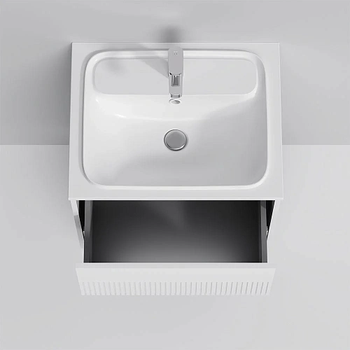 Тумба под раковину AM.PM Func M8FFUX0602WM push-to-open, 60 см, белый матовый Тумба под раковину AM.PM Func M8FFUX0602WM push-to-open, 60 см, белый матовый