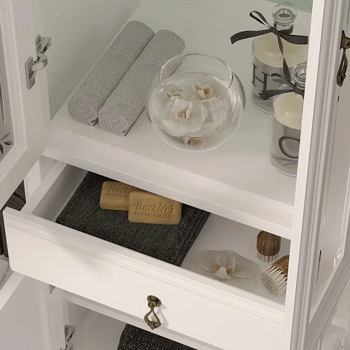 Шкаф-пенал Opadiris Лоренцо двухстворчатый, белый матовый 00-00001799 Шкаф-пенал Opadiris Лоренцо двухстворчатый, белый матовый 00-00001799