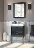 Зеркало Kerama Marazzi POMPEI 60, черное глянцевое PO.mi.60\BLK