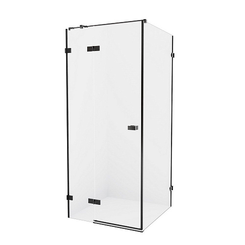 Душевой уголок NEW TRENDY AVEXA BLACK 100x110x200 EXK-1592 (черный) Душевой уголок NEW TRENDY AVEXA BLACK 100x110x200 EXK-1592 (черный)