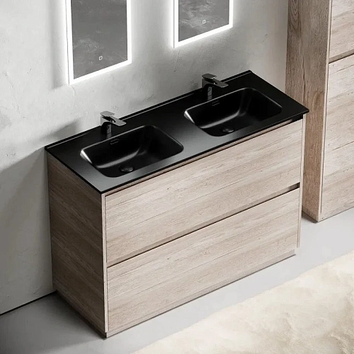 Тумба под раковину Sancos Libra Floor LB120F-2EG напольная, 1190х450х840 дуб галифакс натуральный Тумба под раковину Sancos Libra Floor LB120F-2EG напольная, 1190х450х840 дуб галифакс натуральный