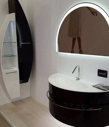 Шкаф-пенал De Aqua Эскалада RS0 L белый 00167340 Шкаф-пенал De Aqua Эскалада RS0 L белый 00167340