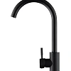 Смеситель для кухни Orange Steel M99-009b черный Смеситель для кухни Orange Steel M99-009b черный