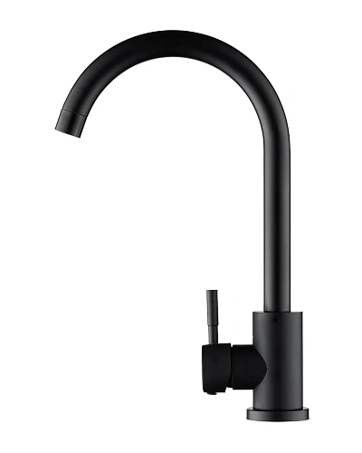 Смеситель для кухни Orange Steel M99-009b черный Смеситель для кухни Orange Steel M99-009b черный