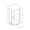 Душевой уголок BERGES LEGOS LS-4 1200х900 061061 Душевой уголок BERGES LEGOS LS-4 1200х900 061061